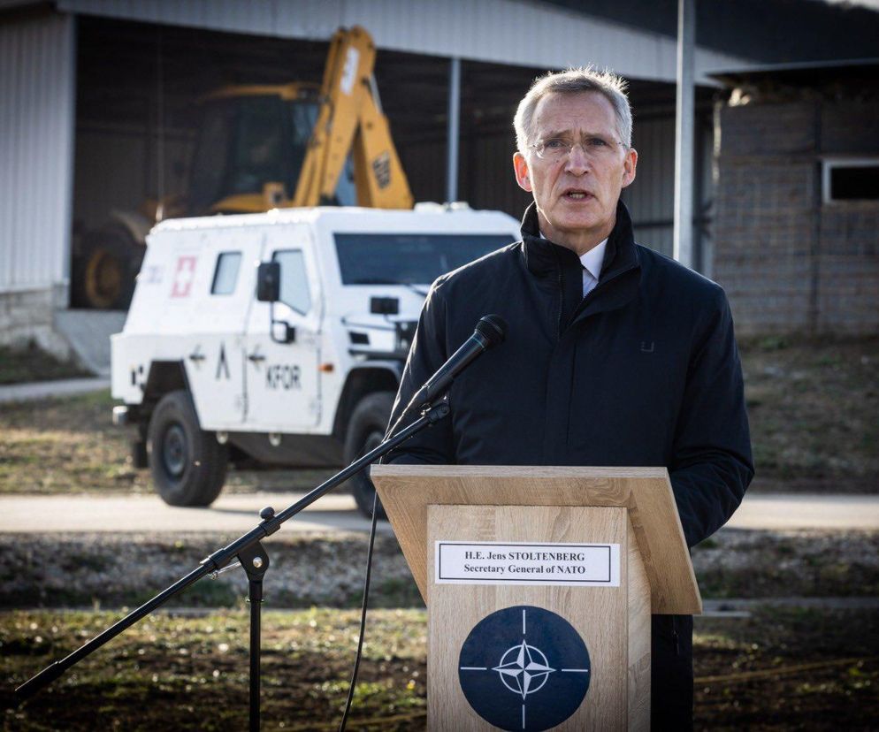 Sekretarz generalny NATO Jens Stoltenberg