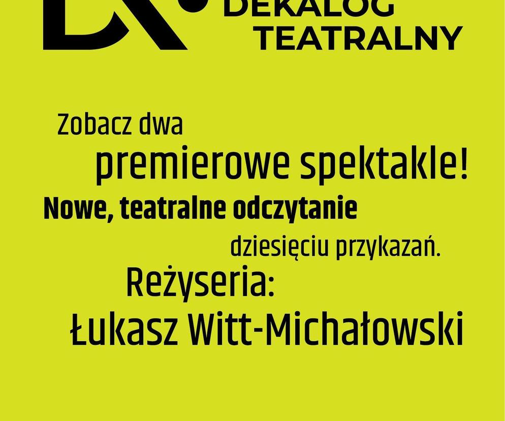 Dekalog Teatralny  - plakat 