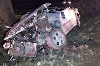 Przerażający wypadek w Kujawsko-Pomorskiem. Straszny finał wariackiego rajdu pijanego 19-latka
