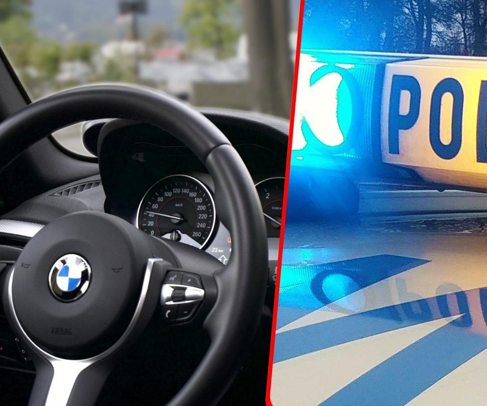 Potrąciła dwie osoby i uderzyła w budynek. 27-latka w BMW miała pół promila