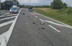Śmiertelny wypadek na DK9 pod Sandomierzem. Nie żyje kierowca skutera 