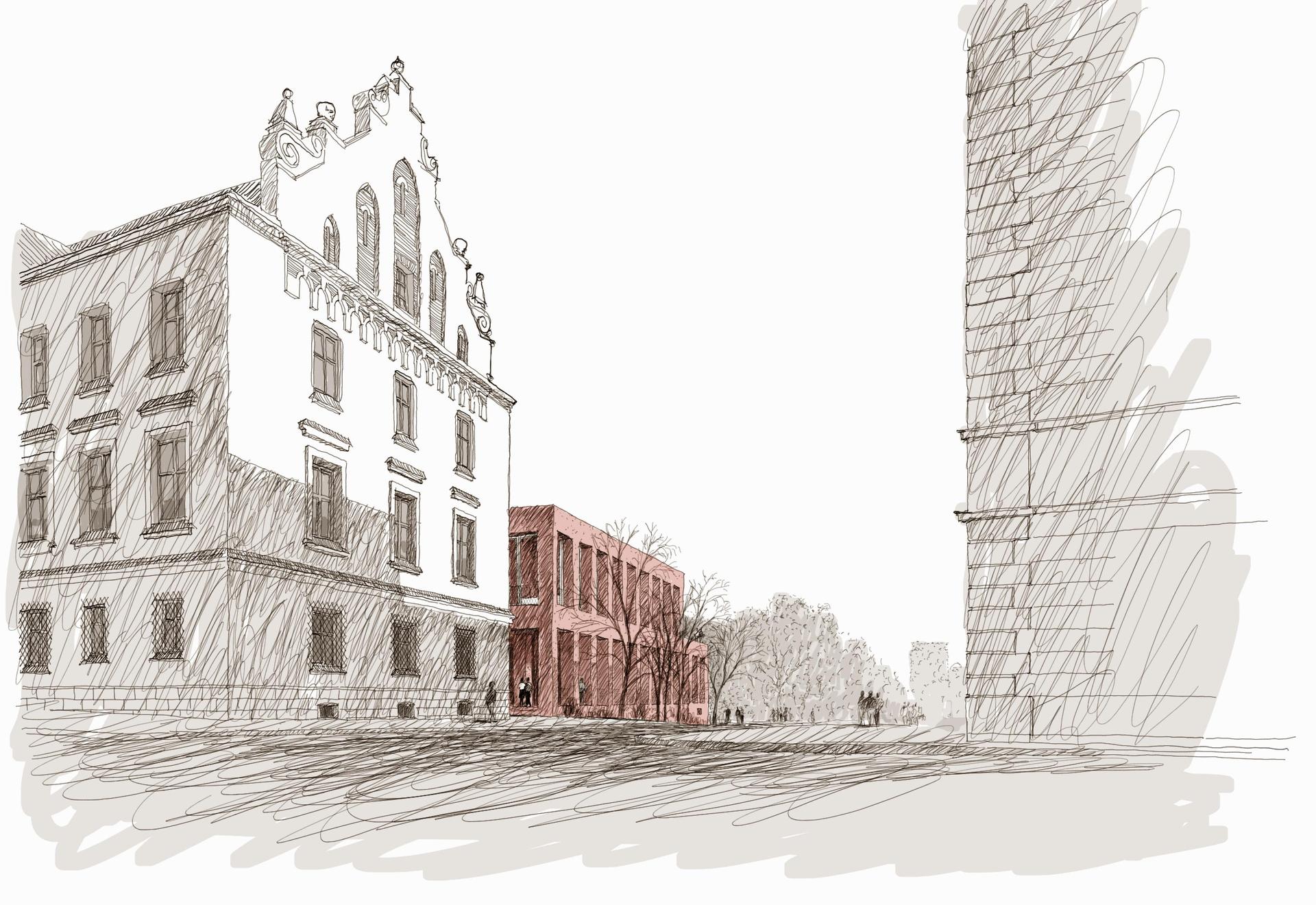 Aula miejska w Rzeszowie według pracowni Karola Żurawskiego