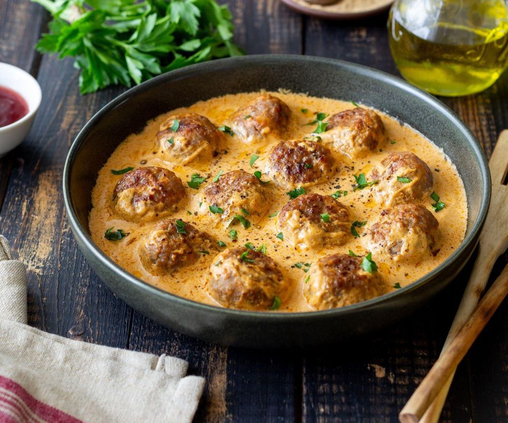 klopsiki w sosie musztardowym