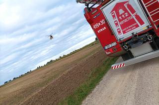 Poważny wypadek z udziałem radiowozu w Jabłonowie Pomorskim. Zdjęcia z akcji