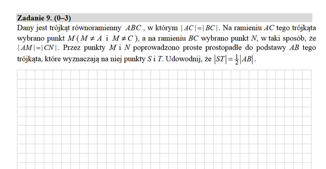 Matura 2020 rozszerzona matematyka. Przykładowe zadania egzaminacyjne