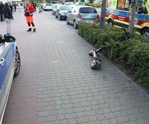 Dzieci miały wypadek na hulajnodze elektrycznej. Policjanci sprawdzają, czy były pijane