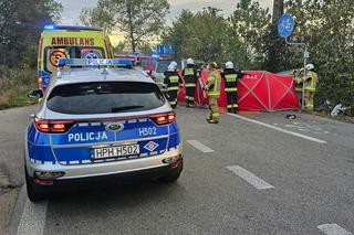 Śmiertelny wypadek na trasie Bujały Mikosze - Jabłonna Lacka w powiecie sokołowskim