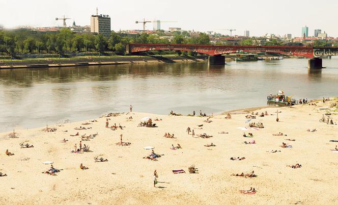 WAKACJE 2012. Plaże nad Wisłą w Warszawie czekają - ZDJĘCIA