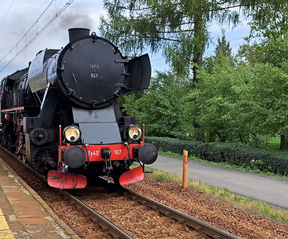 Pociąg retro ponownie woził pasażerów na trasach regionu tarnowskiego