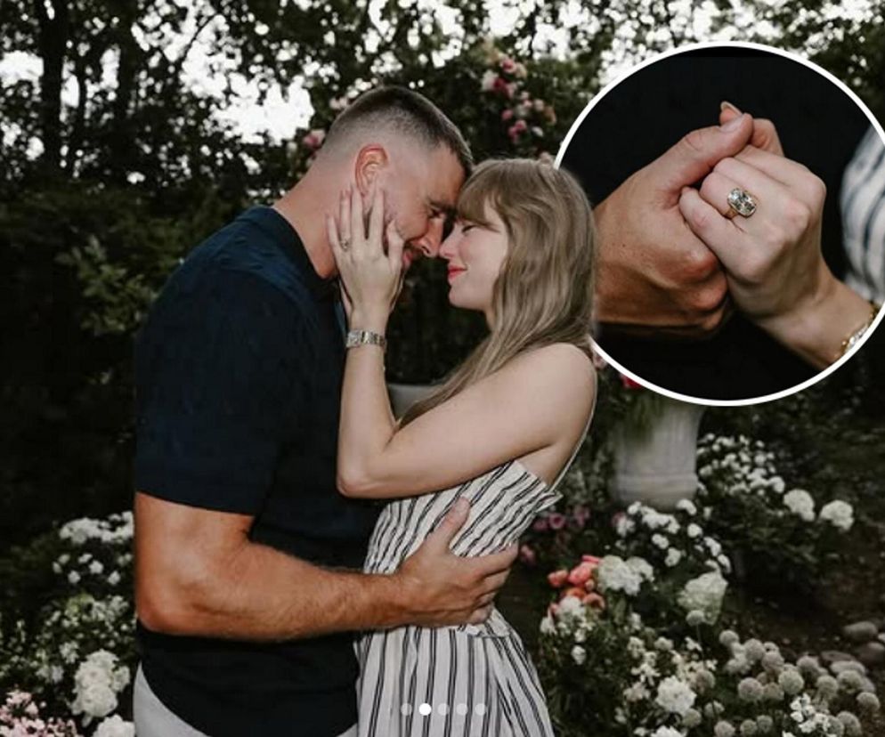 Taylor Swift bierze ślub! Pierścionek zaręczynowy wart milion dolarów