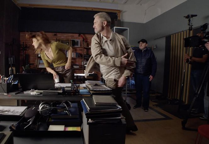 M jak miłość, po wakacjach. Kama (Michalina Sosna), nowy wróg (Grzegorz Kowalczyk)