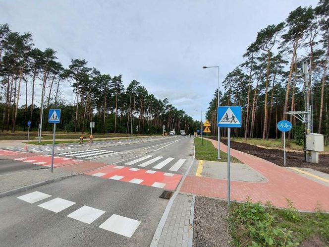Ulica Szubińska w Bydgoszczy zakończona turbinowym rondem