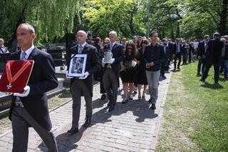 Kraków żegna Jacka Zielińskiego. Artysta spoczął w Alei Zasłużonych na cmentarzu Rakowickim