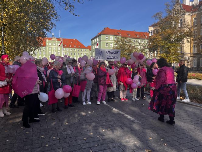 Marsz Różowej Wstążki w Szczecinie 2024