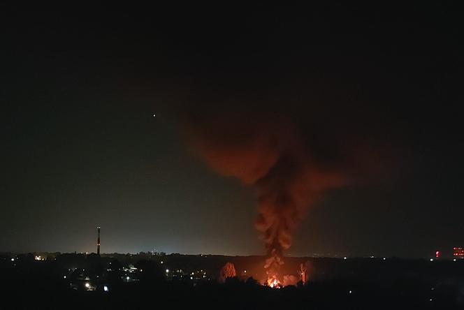 Pożar w Sosnowcu. Paliło się wysypisko odpadów