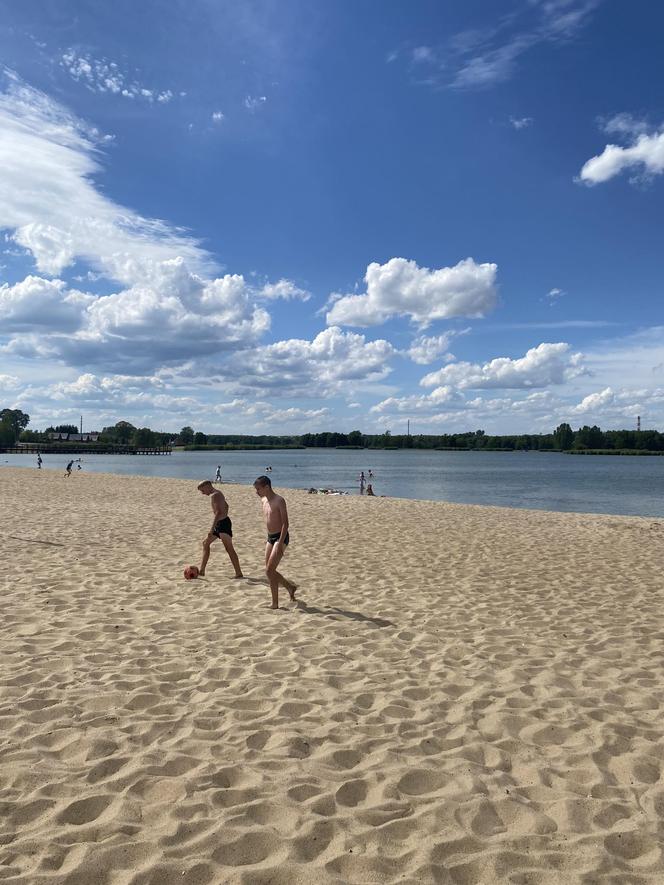 Upał nad Zalewem Kraśnickim