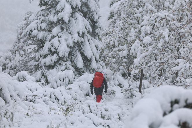 Śnieg w Tatrach. TOPR ogłosił pierwszy stopień zagrożenia lawinowego