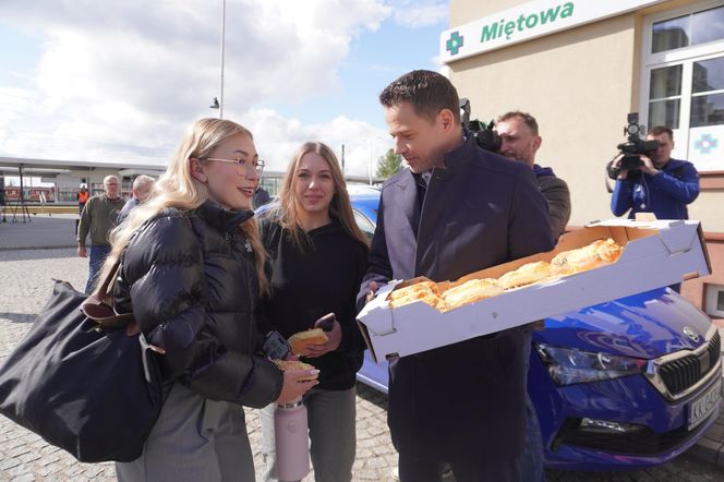 Rafał Trzaskowski w Skarżysku-Kamiennej. 19 maja 2025