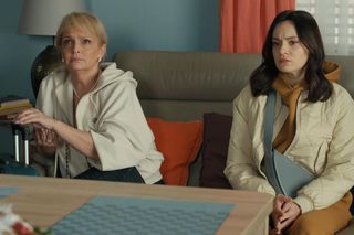 Barwy szczęścia odc. 3200. Małgorzata (Adrianna Biedrzyńska), Natalia (Maria Dejmek)