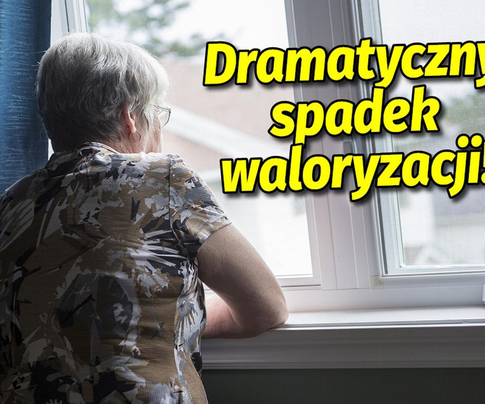 Dramatyczny spadek waloryzacji! 