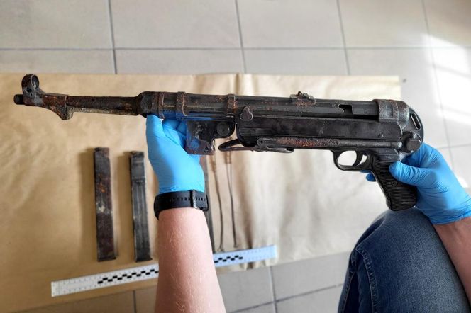 Broń i amunicja w szpitala w Świeciu! Na miejsce wezwano policję