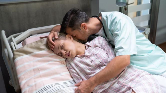 Na dobre i na złe, odc. 795: Dominika (Paulina Gałązka), Marcin (Filip Bobek)