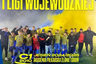 Wielki sukces młodych piłkarzy Elany Toruń
