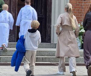 Marcin Mroczek na białym tygodniu komunijnym