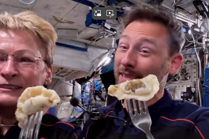 Pierogi w kosmosie! Sławosz Uznański-Wiśniewski nagrał specjalne wideo