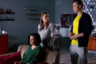 Barwy szczęścia odc. 2064. Urszula (Bożena Stachura), Julita (Katarzyna Sawczuk), Józek (Patryk Pniewski)