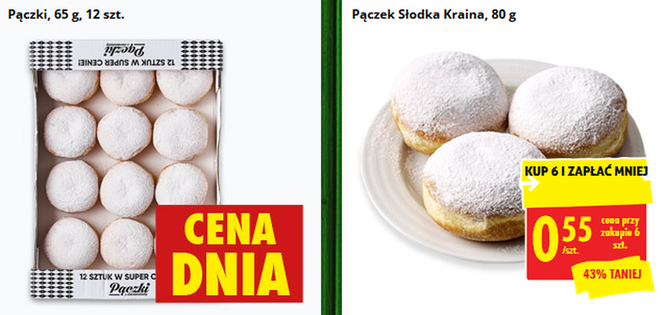 Tłusty Czwartek 2020 w Biedronce 