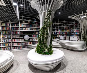 Metroteka – biblioteka na stacji metra M2 Kondratowicza w Warszawie