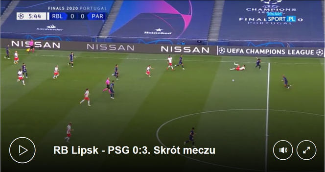 Skrót meczu RB Lipsk - PSG