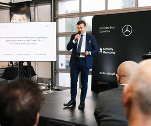 Wmurowanie kamienia węgielnego pod nowy salon Mercedesa w Lesznie 