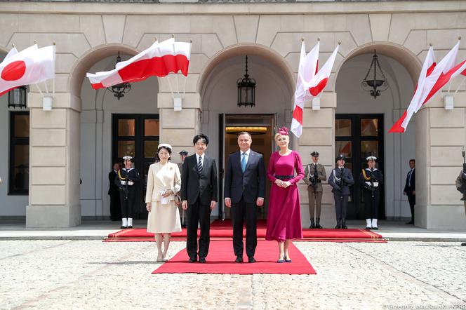 Para prezydencka spotkała się z japońską parą książęcą