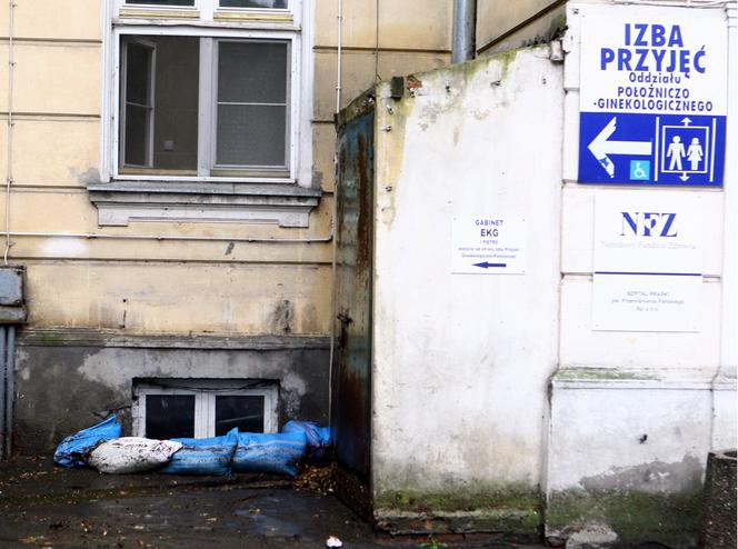 Ulewa nad Warszawą