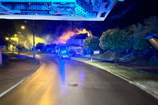 Pożar restauracji Imperium w Piekarach Śląskich. Popularny lokal doszczętnie zniszczony