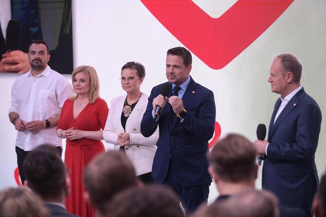 Rafał Trzaskowski po ogłoszeniu wyników exit poll