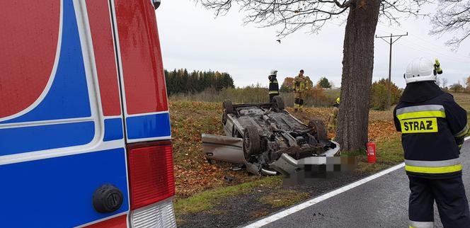 Wypadek na drodze krajowej nr 20