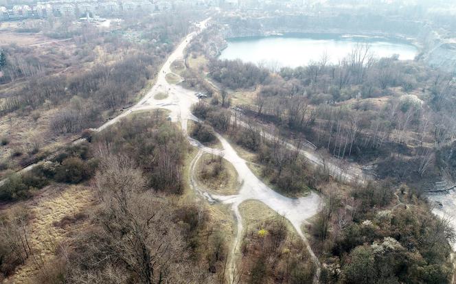 Kraków z lotu ptaka w czasie kwarantanny