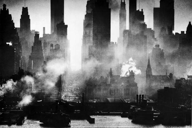 Architektura Nowego Jorku lat 40. widziana oczami Andreasa Feiningera