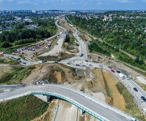 Węzeł Mistrzejowice - budowa. Zobacz jak powstaje jeden z najbardziej skomplikowanych obiektów na S7