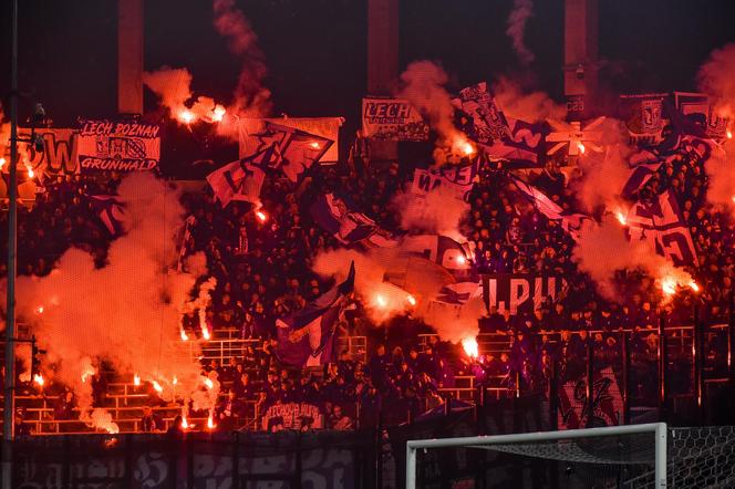 Sromotna klęska Lecha Poznań w Szczecinie. Nie zawiedli tylko kibice 