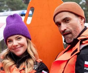 Na sygnale. Basia (Anna Wysocka-Jaworska), Benio (Hubert Jarczak)