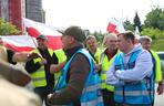 Rolnicy protestowali w Katowicach na Europejskim Kongresem Gospodarczym