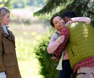 Barwy szczęścia odc. 3253. Janka (Oliwia Drożdżyk), Mariusz (Rafał Cieszyński), Kasia (Katarzyna Glinka)