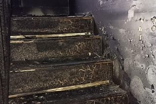 Pożar w Chorzowie zniszczył dom nauczyciela