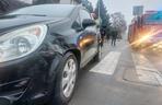Poważny wypadek przy ul. Szosa Chełmińska w Toruniu. Kierowca potrącił rowerzystkę