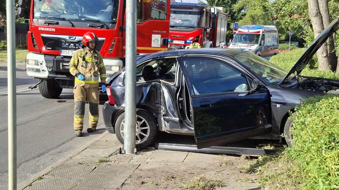Wypadek na Kaczyńskie w Starachowicach