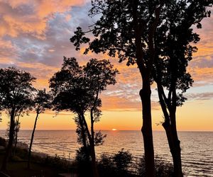 Widok z apartamentu Hevenia w Rewalu